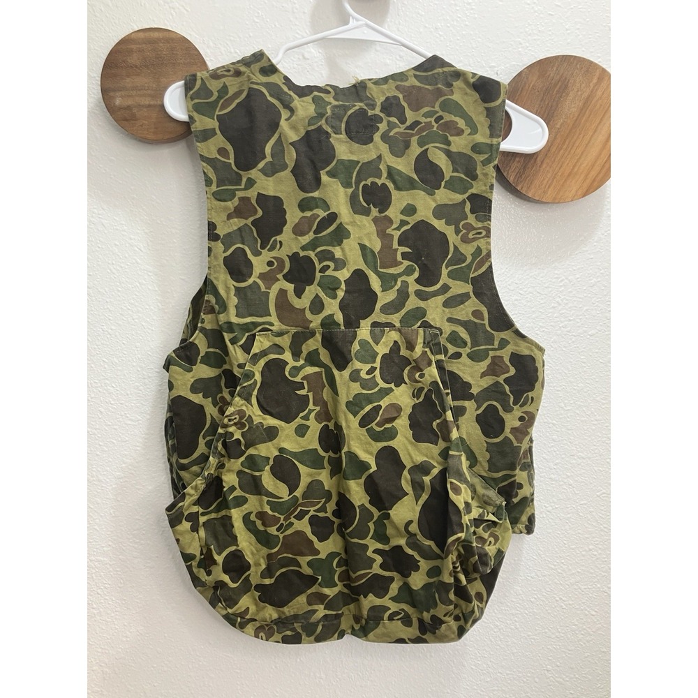 Vintage Black Sheep Hunting Vest Mens‎ Small Camo - Picture 4 of 5